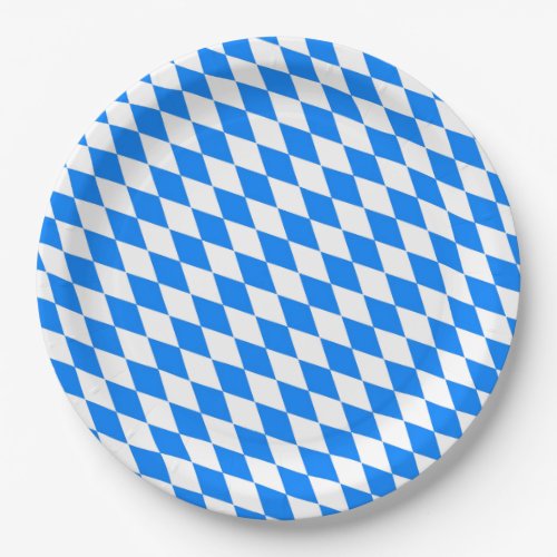 Bavarian Style Oktoberfest Party Paper Plates