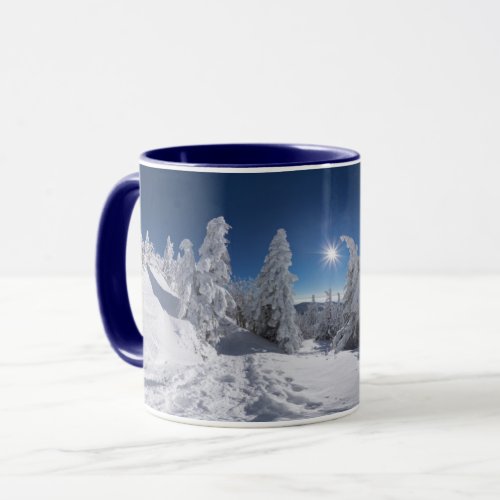 Bavarian Winter Landscape  Bavaria Germany Mug