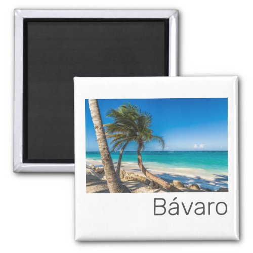 Bavaro Beach Caribbean Dominican Republic Souvenir Magnet