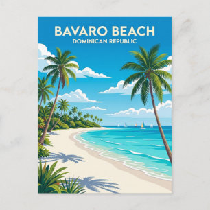 Bavaro Beach Dominican Republic Postcard