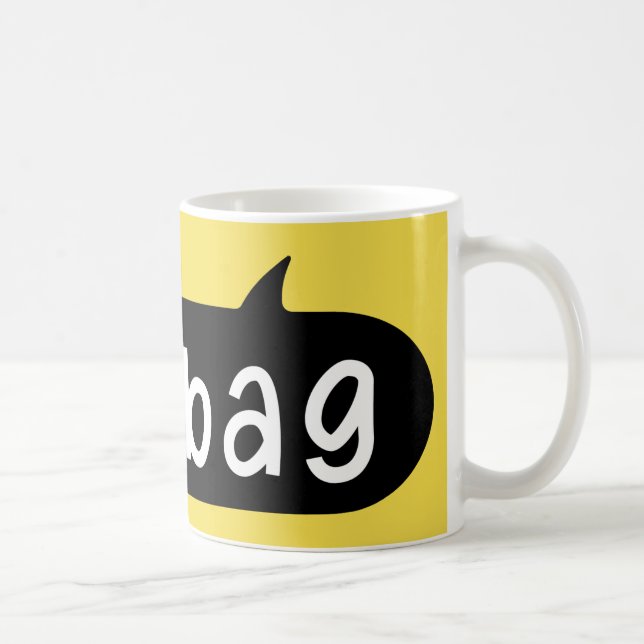 Bawbag, Funny Scottish Insults Mug (Right)