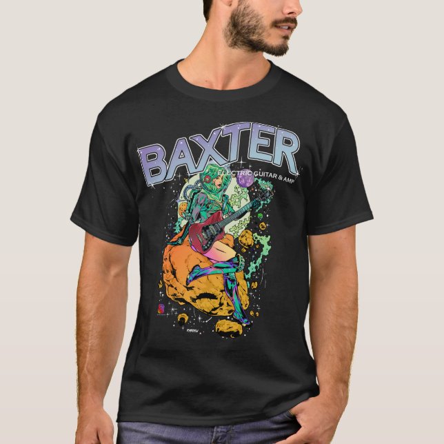 Baxter Cosmonaut Men's T-Shirt (Front)