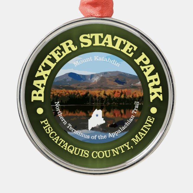Baxter SP Metal Ornament (Front)