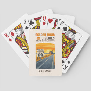 Baxter Springs Centennial Prairie Sunset Deck Poker Cards