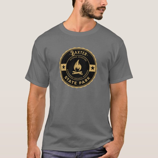 Baxter State Park Maine Boxy T-Shirt (Front)