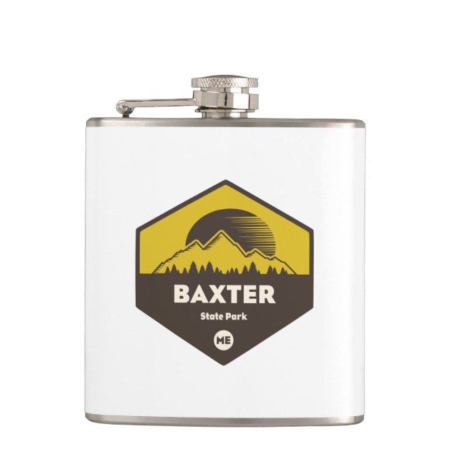 Baxter State Park, Maine Flask (Front)