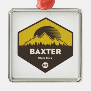 Baxter State Park, Maine Metal Ornament