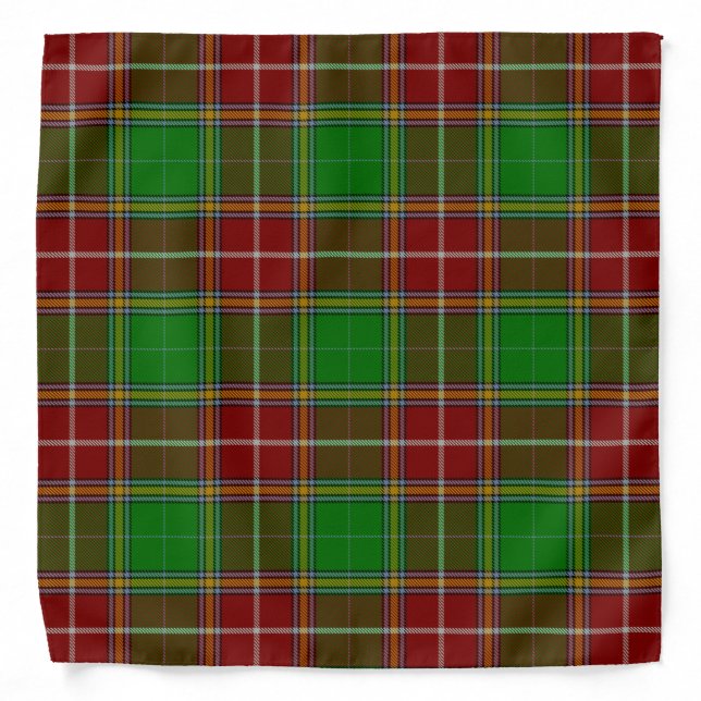 Baxter Tartan Bandana (Front)