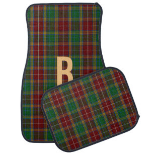 Baxter Tartan Plaid Car Mat Set