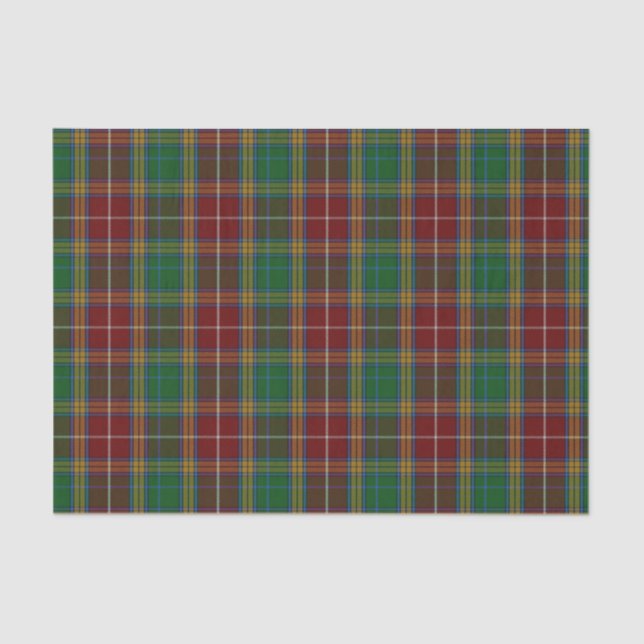 Baxter Tartan Plaid Tissue Paper (Front)