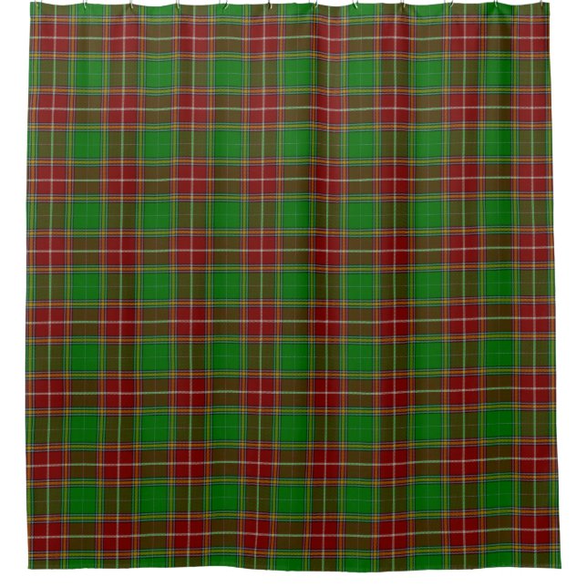 Baxter Tartan Shower Curtain (Front)