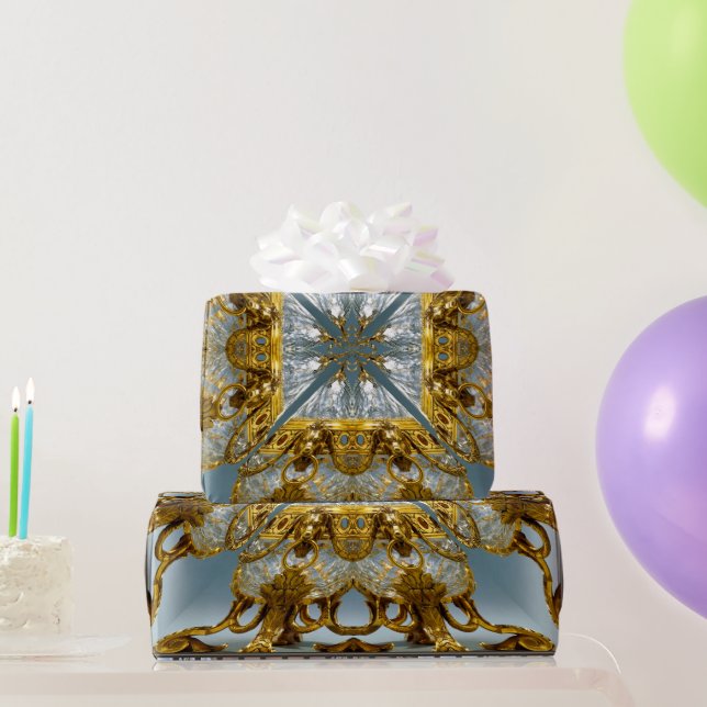 Baxxtrea Romantic Wrapping Paper (Party Gifts)