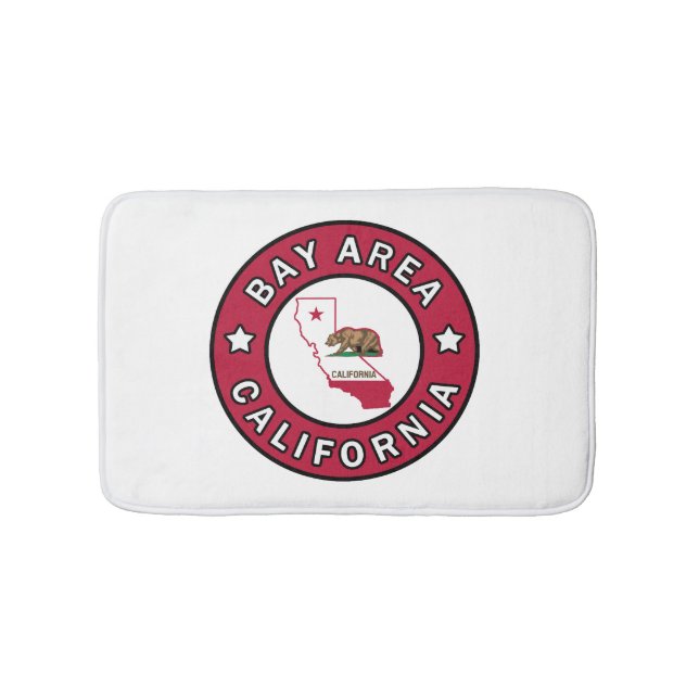 Bay Area California Bathroom Mat (Front)