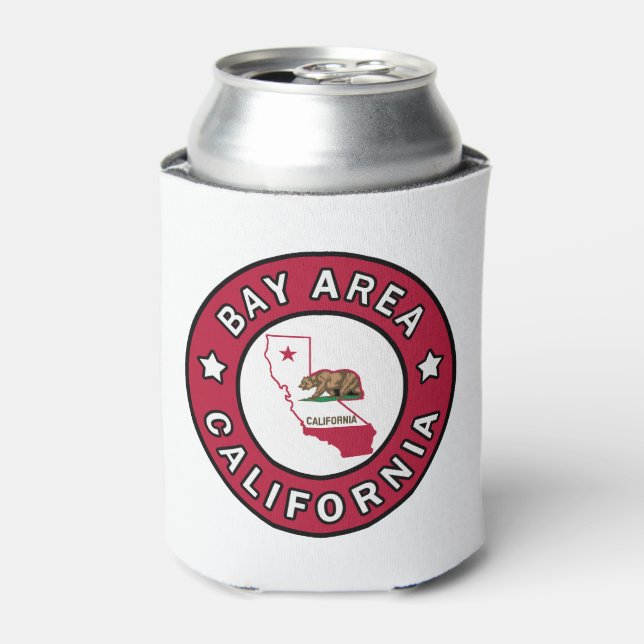 Bay Area California Can Cooler (Can Front)