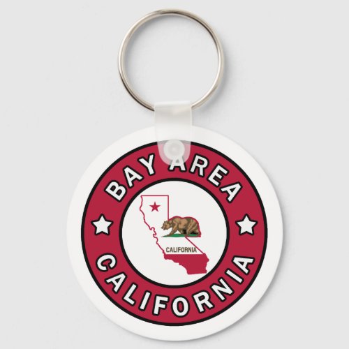 Bay Area California keychain