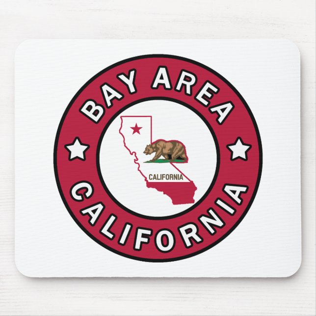 Bay Area California Mouse Pad (Front)