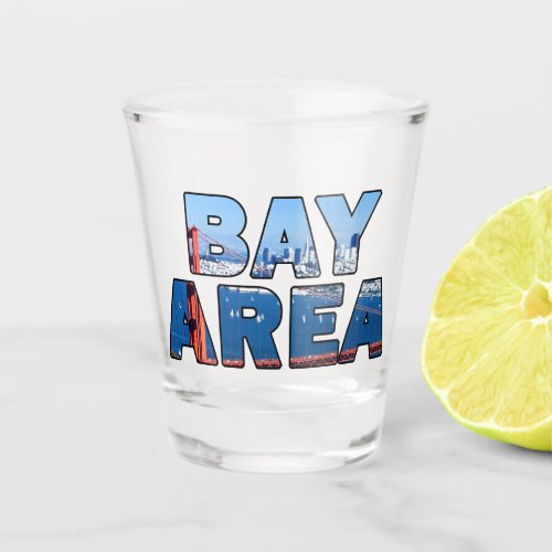 Bay Area California Shot Glass