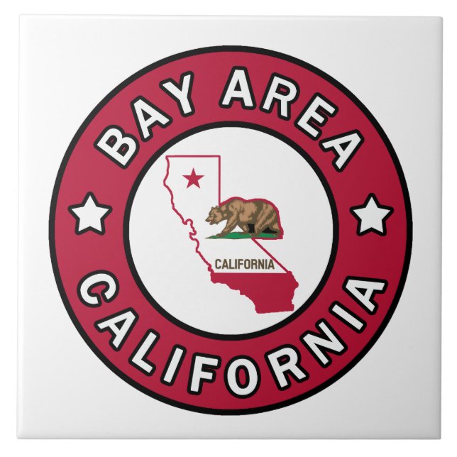 Bay Area California Tile (Front)
