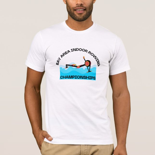 Bay Area Indoor Rowing Championships 2026 T-Shirt (Front)