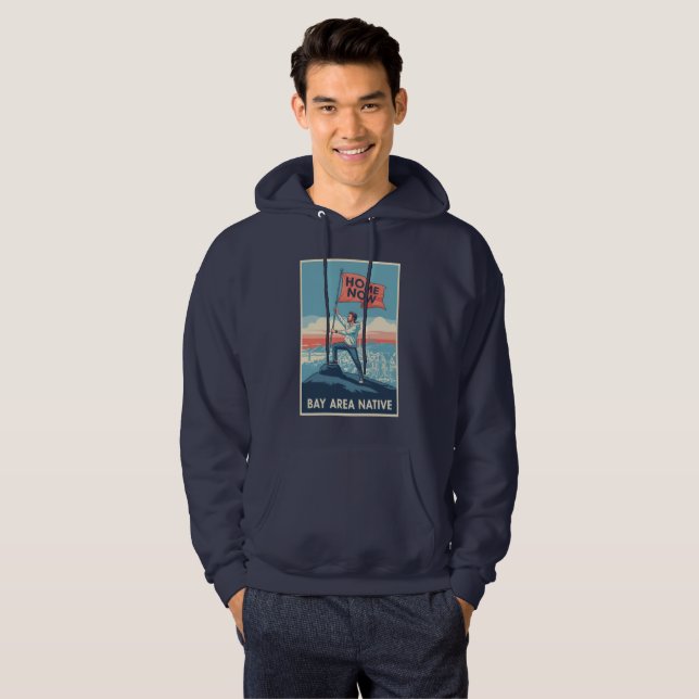 Bay Area Native Silicon Valley Hoodie (Front Full)