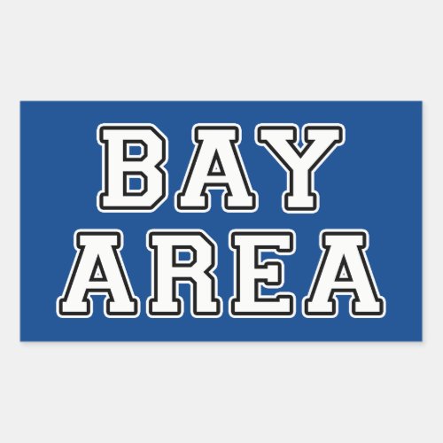 Bay Area Rectangular Sticker