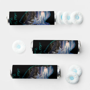 Bay at Night , Dolphin Love , Add Your Text Breath Savers® Mints