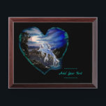 Bay at Night , Dolphin Love Award Plaque<br><div class="desc">Bay at Night ,  Dolphin Love  - Mixedmedia ,  original Oilpainting and Digital Art Work by Krisi ArtKSZP >>> More Products in Store Category >>> Dolphin - Delfin >>> Bay at Night ,  Dolphin Love</div>