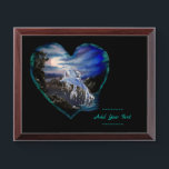 Bay at Night , Dolphin Love Award Plaque<br><div class="desc">Bay at Night ,  Dolphin Love  - Mixedmedia ,  original Oilpainting and Digital Art Work by Krisi ArtKSZP >>> More Products in Store Category >>> Dolphin - Delfin >>> Bay at Night ,  Dolphin Love</div>
