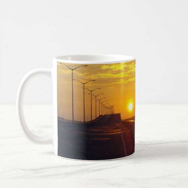 Bay Bridge at Sunset Coffee Mug (Left)