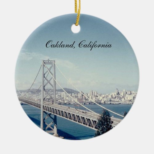 Bay Bridge California Ornament