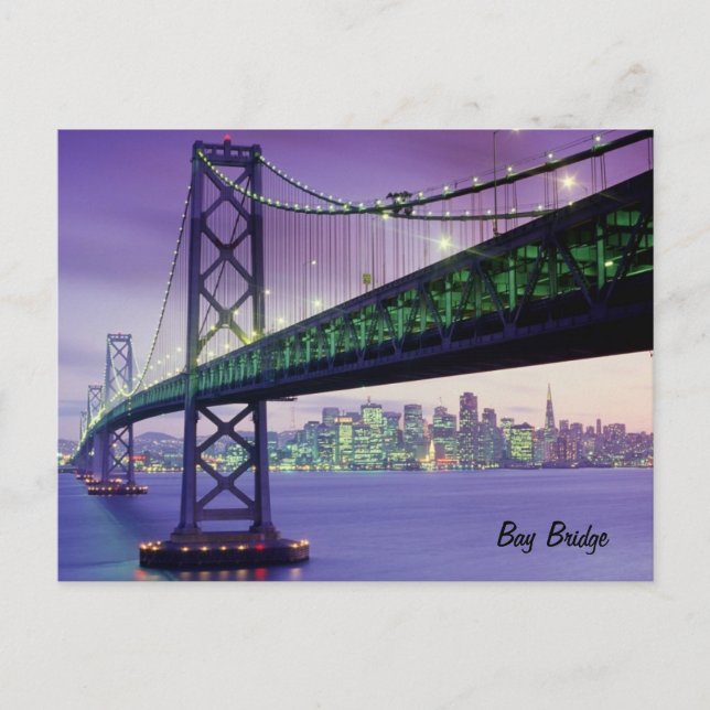 Bay Bridge Postcard (Front)
