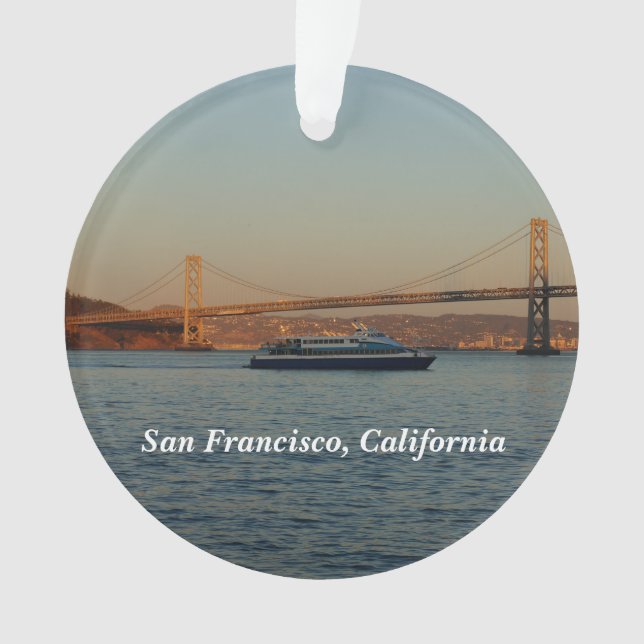 Bay Bridge & Yerba Buena Island #4-2 Ornament (Front)