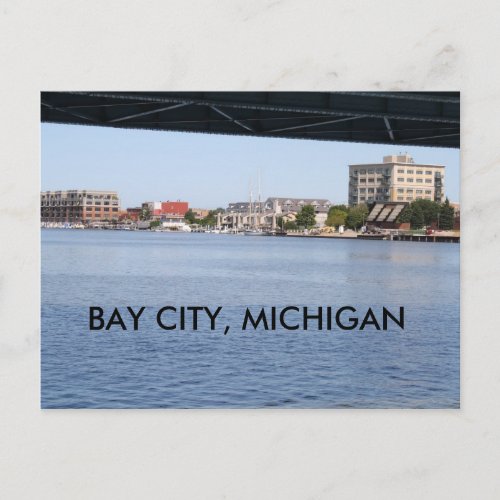 BAY CITY MICHIGAN POST CARD