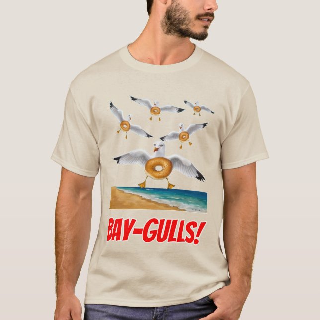 Bay-Gulls! T-shirt (Front)