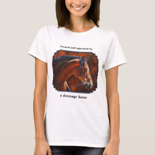 Bay Hanoverian Dressage Horse T-Shirt