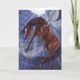 BAY HORSE Angels Heaven Note Card