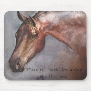 Bay Horse Mouse Pad