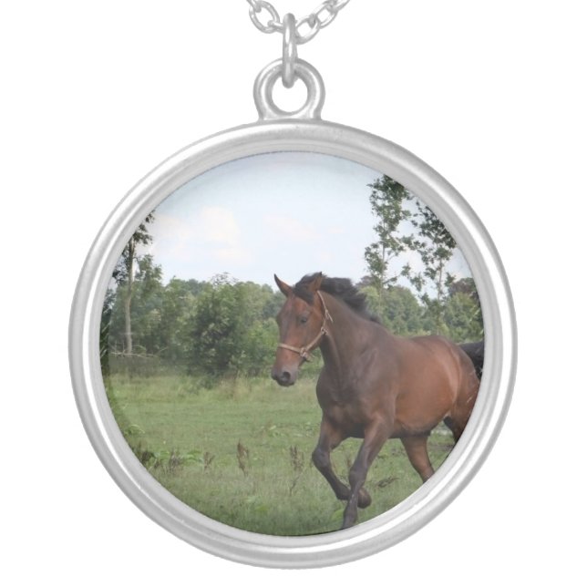 Bay Horse Necklace (Front)