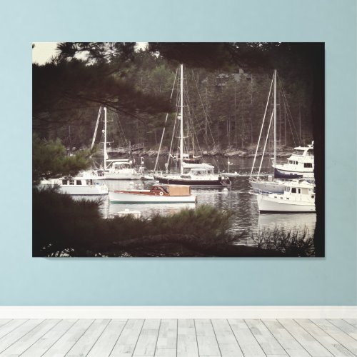 Bay In Bar Harbor Canvas Print