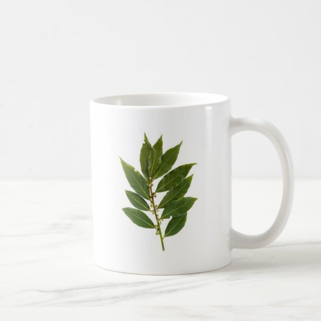 Bay leaf coffee mug (Right)