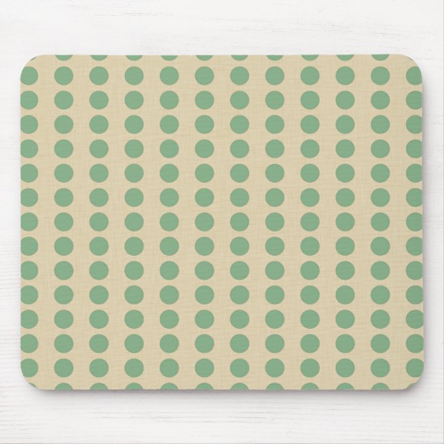 Bay Leaf Spice Moods Dots Mouse Pad (Front)