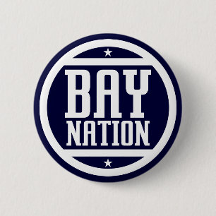 Bay Nation Pinback Button