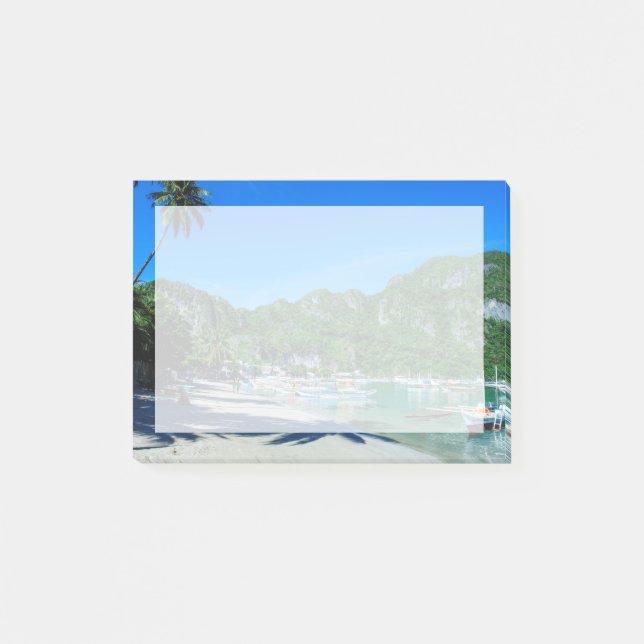 Bay Of El Nido Beach Post-it Notes (Front)