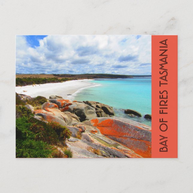 bay of fires beach postcard (Front)