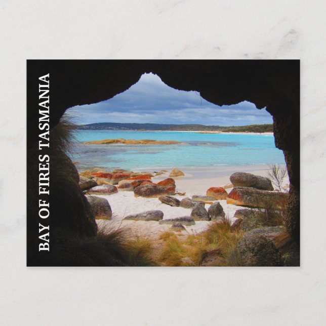 bay of fires cosy cave postcard (Front)