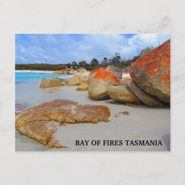 bay of fires granite beach postcard (Front)