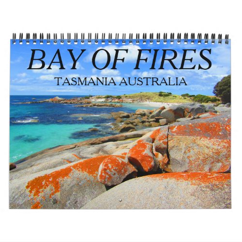 bay of fires tasmania 2024 calendar
