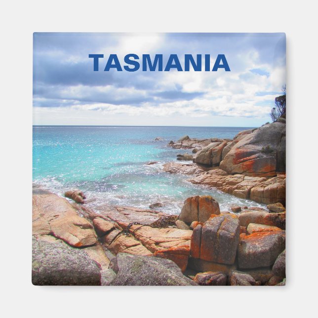 Bay of Fires, Tasmania, Australia Magnet (Front)