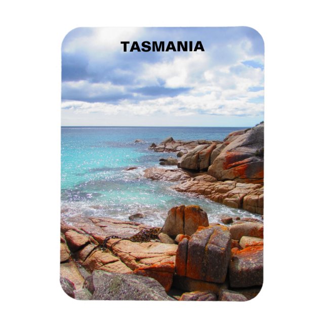 Bay of Fires, Tasmania, Australia Magnet (Vertical)