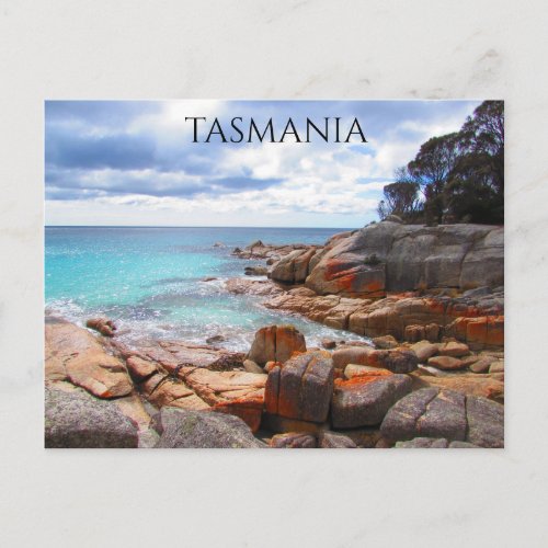 Bay of Fires Tasmania Australia Postcard